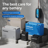 Victron Energy Blue Smart IP65 Smart Car Battery Charger 12V 15A, Trickle Charger for Car Battery and Desulfator for Motorcycle, ATV, RV, Lithium and Deep Cycle Batteries