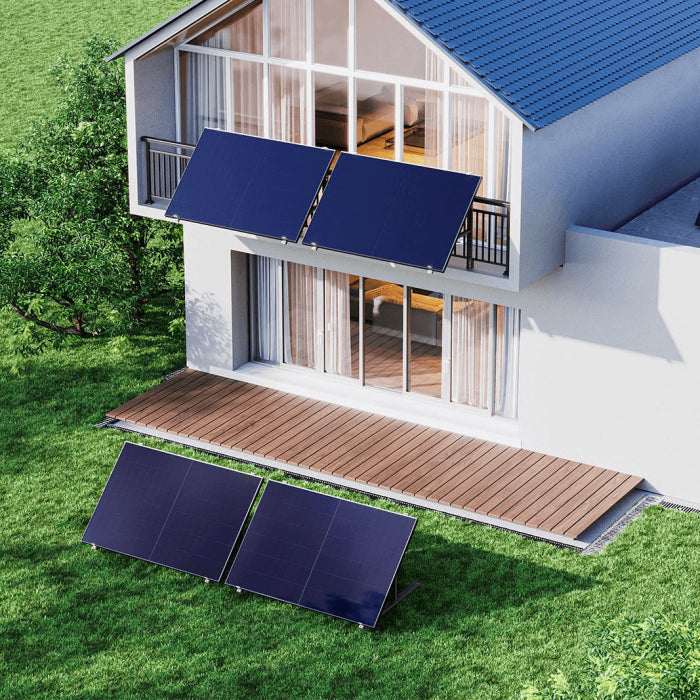 Anker SOLIX Solarbank 3 E2700 Pro Balcony Solar Kit 2.7kWh – 2×440W Panels with Mounting System