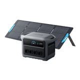 Anker SOLIX C1000 Gen2 1024Wh 2000W Solar Generator Kit with 200W Solar Panel