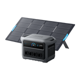 Anker SOLIX C1000 Gen2 1024Wh 2000W Solar Generator Kit with 400W Solar Panel