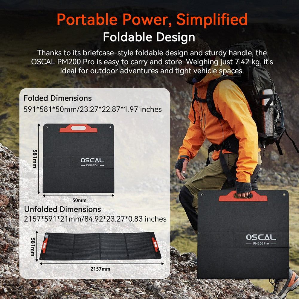 Oscal PM200 Pro 200W portable power station