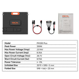 Oscal PM200 Plus 200W portable solar panel