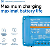 Victron Smartsolar MPPT 100/15 15A 12V 24V solar charge controller
