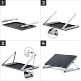 EcoFlow Adjustable Mount for 100W Solar Panels – 28 Inch Support Bracket